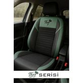 Volkswagen Golf 1.2 Tsi Bmt 110 Midline Plus Dsg 2015 Uyumlu Tay Tüyü Thor Oto Kılıfı Tam Set Yeşil