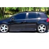 Volkswagen Golf 5 2004-2009 4 Parça Krom Cam Çıtası