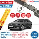 Volkswagen Passat 2012-2014 Muz Silecek Takımı