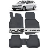 Volkswagen Passat B6 B7 3D Havuzlu Paspas