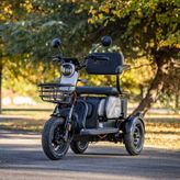 Volta Apec Apm2 3 Tekerlekli Elektrikli Motosiklet – 5X12V 20AH Jel Akü, 105 kg Taşıma Kapasiteli, Şehir Içi Kullanıma Uygun