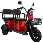 Volta Apec Kırmızı 3 Tekerli Elektrikli Motosiklet