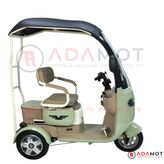 Volta Vm2 Üç Tekerlekli Elektrikli Motosiklet 1000W 60V20AH Lfp Akü 42 Km Menzil 25 Km/h Elektrikli Üç Teker Motosiklet
