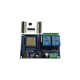 Voltaj ESP32 WiFi Bluetooth 2 Kanal Röle Kartı