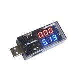 Voltaj USB Tester Dijital Voltmetre/Ampermetre 3v-7.5v
