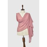 Vonaju Şifon Şal - Pembe - Koyu Pembe