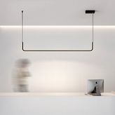 Vonalight Modern LED Avize Owal Sarkıt Avize 3000K Siyah - 1