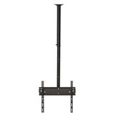Vontech 42-65 İnç Lcd Led Tv Askı Aparatı 360 Derece Dönebilen Tavan Askı Kolu 80 Kg Taşır 106-165 Ekran Arası