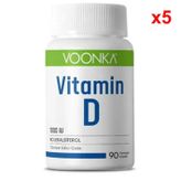 Voonka Vitamin D 1000 IU 5x90 Kapsül