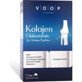 Voop Glukozamin Tip-2 Kolajen Peptitleri 7 Toz Saşe Kompleks Formül Yetişkinler İçin Takviye Edici Gıda