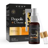 Voop Propolis + C Vitamini Sprey - Damla 20 ml 3 Adet - Turunçgil