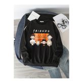 Vordevia Friends Baskılı Oversize Sweatshirt