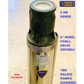 Vortex 6-NR60-07 Motorlu Dalgıç Pompa