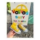 VOSVOSBABYSTORE Sarı Bot Sneaker (RAHAT/GENİŞ KALIPTIR)