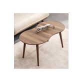 VOVVAHOME MOON MDF AHŞAP ORTA SEHPA - CEVİZ