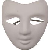 Vtk Maske İnsan Yüzü Yarım 3028