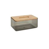 Vusign Bambu ve ahşap mendil kutusu - 23.5*13.5*10cm