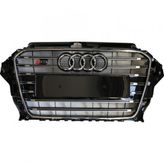 Vw Audi A3 8v S3 Krom Siyah Panjur 2013-2015