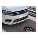 Vw Caddy 2015-2019 Ön Tampon Çıtası 3 Parça Paslanmaz Çelik Krom