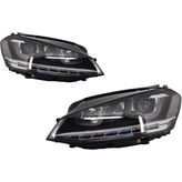 Vw golf 7 ön far lambası bi-xenon 2012 / 2016 R model krom şerit