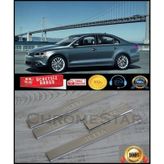 VW Jetta Krom Kapı Eşiği Tk 2011 Üzeri 4 Kapı Paslanmaz Çelik