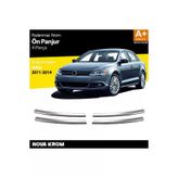 Vw Jetta Krom Ön Panjur 4 Prç 2011-2014