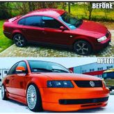 VW Passat B5 Ön Tampon Eki Karlık