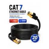 Vwin 20 Metre Cat7 İnternet Ağ Kablosu 10 Gbps Yüksek Hız 600 Mhz Bant Genişliği Utp Ftp Ethernet Cable