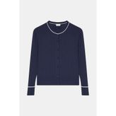 W Collection LACİVERT DÜĞMELİ HIRKA