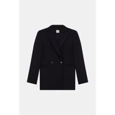 W Collection SİYAH YÜNLÜ CEKET