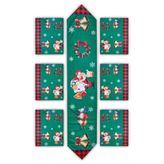 Waldern Premium Collection Runner Set 6+1 Yılbaşı Sofra Dekorasyon