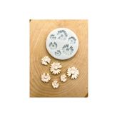 WAMMOLDS Altılı Çiçek Silikon Kalıp