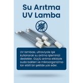 watalina UV Su Arıtma Lambası, Ultraviole Işık Dezenfeksiyon