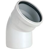 Wavin Pvc Açık Dirsek 125