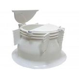 Wc Matik Kapağı Sessiz Çift Kapaklı
