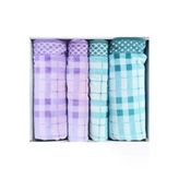 Weave Yeşil-Lila Best Set (Hamam Takımı)