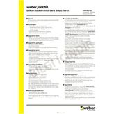 Weber Joint Sil. 2kg Derz Dolgu Bozdağ Krem