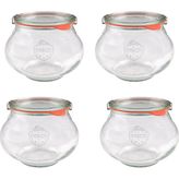 Weck 1062 ml Deco Kavanoz Seti (4 Adet)