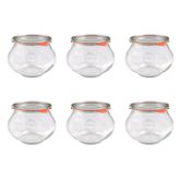 Weck 1062 ml Deco Kavanoz Seti (6 Adet)