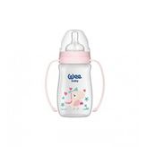 Wee 484 Safarı Pvc Bıberon Genıs Agızlı Kulplu 0-6 Ay 250 Ml