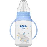 Wee Baby 744 150 ml Mavi Klasik Kulplu PP Biberon