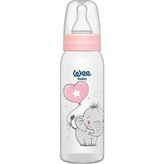 Wee Baby 852 250 ml Klasik Pembe PP Biberon