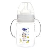 Wee Baby Safari Kulplu PP Biberon 150 ml ZEBRA