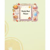 Weekly Meal Planner: A Food Journal with Calorie & Diet Tracker – Organize Meals, Track Nutrition, and Simplify Healthy Eating All in One Book. 110 pages.