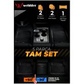 Wehhler Renault Megane 3 Coupe 2009-2015 Havuzlu Yumuşak Kesilebilir Kaliteli Paspas