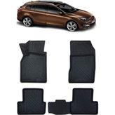 Wehhler Renault Megane 3 Stw 2011 5d Araca Özel Havuzlu Gerçek Kauçuk Kokusuz Paspas - Siyah
