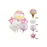 Welcome Baby Folyo Balon Set, PEMBE