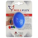 Wellflex El Egzersiz Stres Topu Orta - Mavi