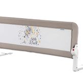 Wellgro 120 * 50 cm Yatak Bariyeri, Yatak Korkuluğu (gri)