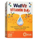 Wellvit Vitamin D3 K2 30 ml Damla